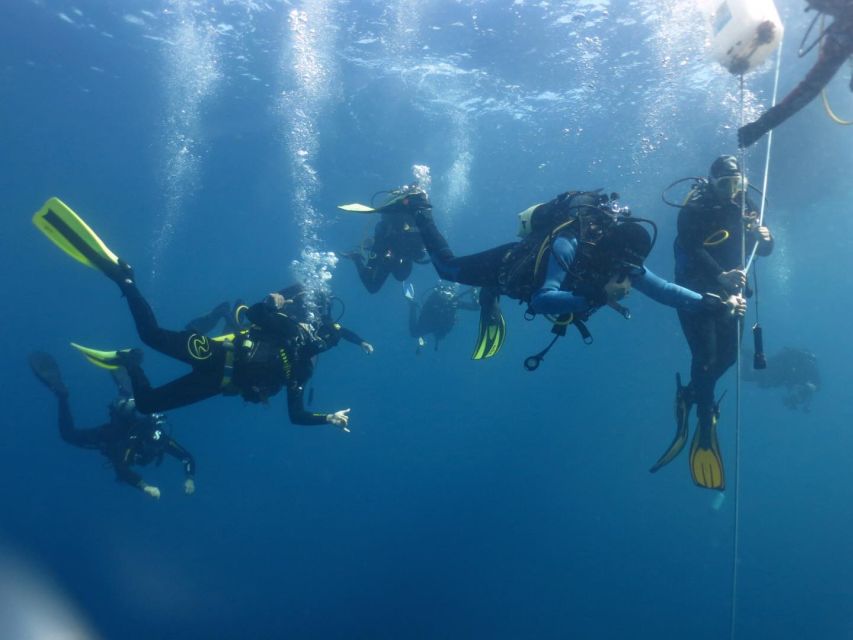 Villasimius: Capo Carbonara 4-Day Open Water Diver Course - Open Water Dives