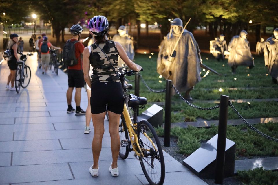 Washington DC Monuments by Night Bike Tour - Age and Health Restrictions