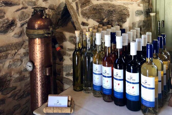 Wine Tasting and Tour in Saint Anna Winery in Naxos - Small Group Experience