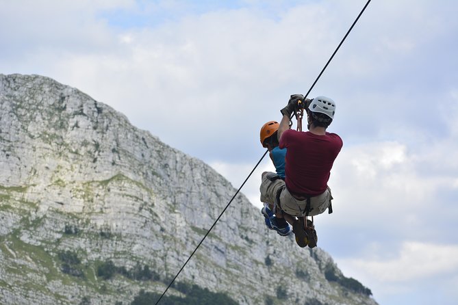ZIPLINE Kanin Bovec - Activity Duration and Group Size