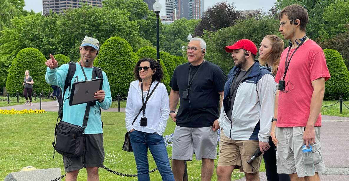 1 If By Land Walking Tours: History Walking Tour of Boston - Wireless Headsets and Ipads