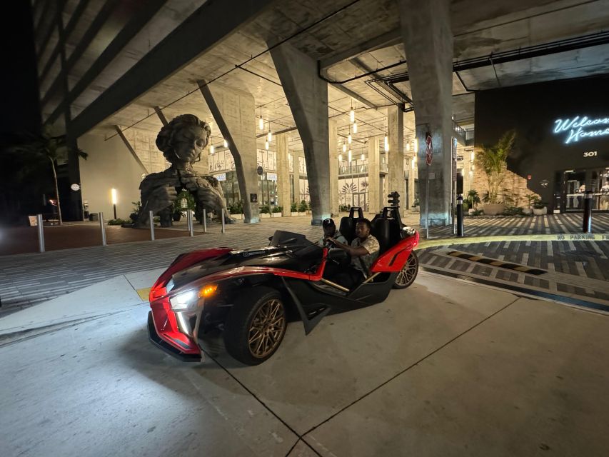 24 Hour Slingshot Rental Miami - Inclusions and Services