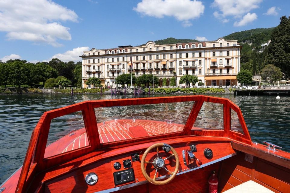 3H Lake Como Private or Shared Tour on Wooden Boat - Meeting Point and Logistics