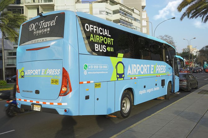 Airport Express Lima: Lima Airport to Miraflores - Amenities and Comfort