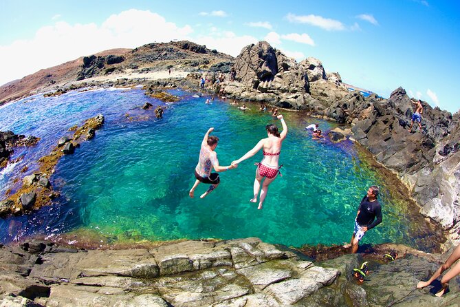 Arubas Thrill Seekers: UTV Excursion and Natural Pool Adventure - Booking and Cancellation