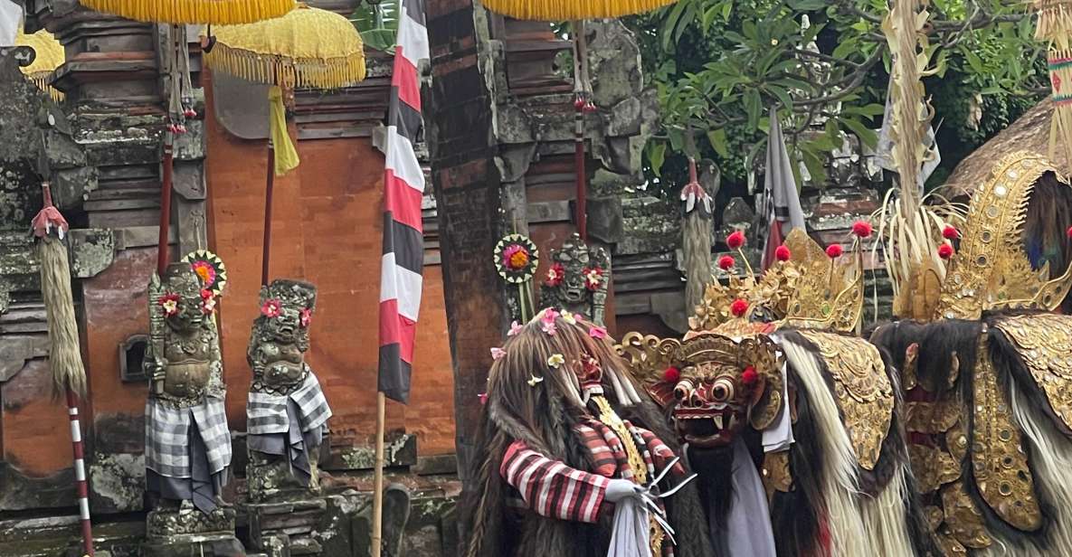 Bali Best of Ubud Surrounding Tour With Barong & Keris Dance - Tirta Empul Temple