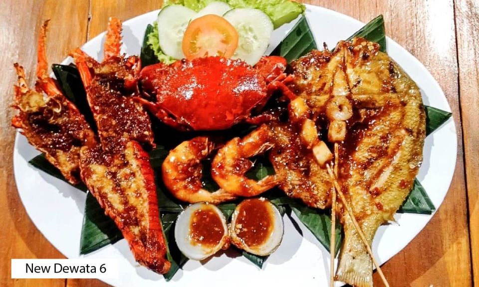 Bali: Jimbaran New Dewata Cafe Seafood Meal With Drinks - Booking and Payment Details