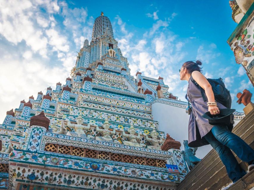 Bangkok: Instagram Spots & Half-Day Temples Tour - Boat Ride to Wat Arun