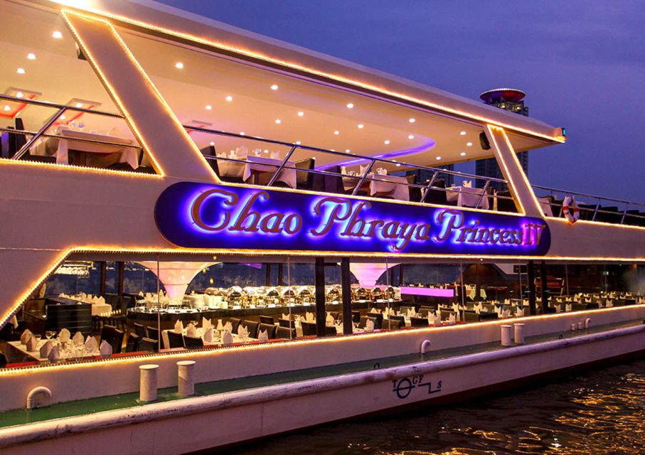 Bangkok: River Dinner Cruise on the Chao Phraya Princess - Sights and Landmarks