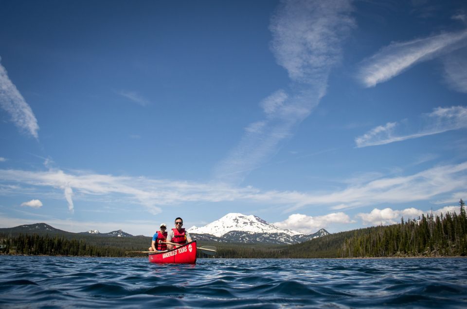 Bend: Half-Day Brews & Views Canoe Tour on the Cascade Lakes - Age Restrictions and Meeting Point