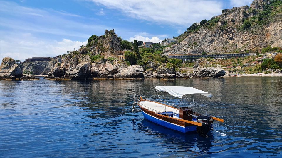 BOAT TOUR FROM TAORMINA & SNORKELING HALF-DAY - Aperitif and Local Refreshments