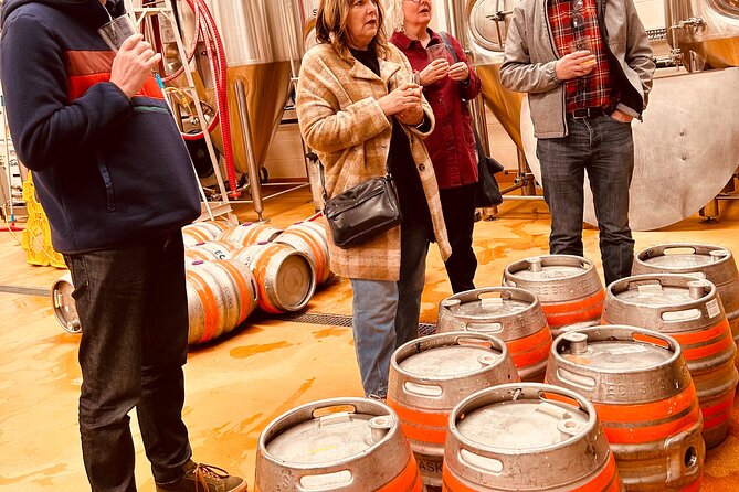 Brewery Bus Tour, 5 Breweries, 12 Beers, 1 Pizza, 1 Bus - Confirmation and Accessibility