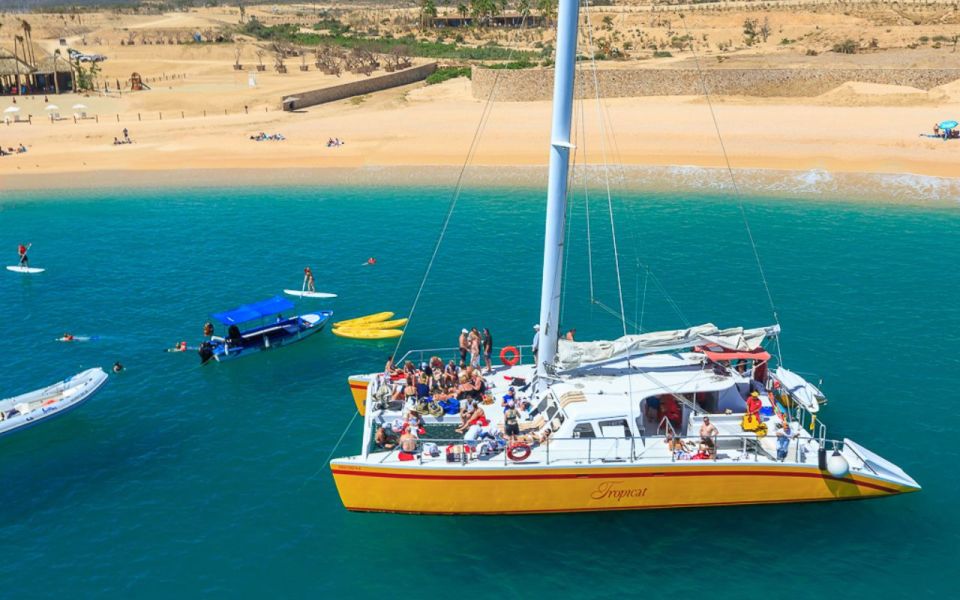 Cabo San Lucas: Sunset Catamaran Cruise With Jazz and Wine - Frequently Asked Questions