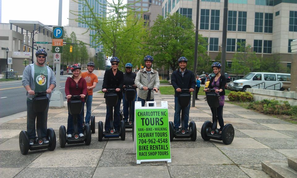 Charlotte: Markets, Museums, and Parks 2-Hour Segway Tour - Tour Inclusions and Exclusions