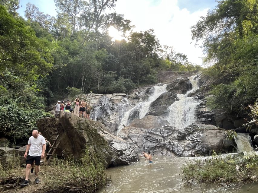 Chiang Mai: Waterfall, Elephant Sanctuary, and Rafting Tour - Scenic Bamboo Rafting