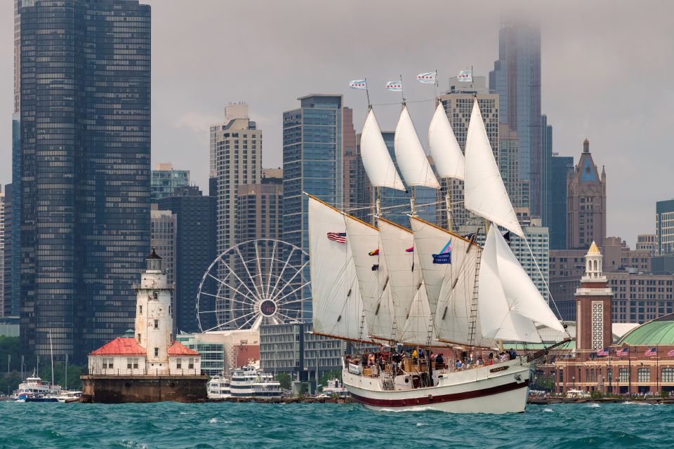 Chicago: Lake Michigan Educational Tall Ship Windy Cruise - Meeting Point and Directions