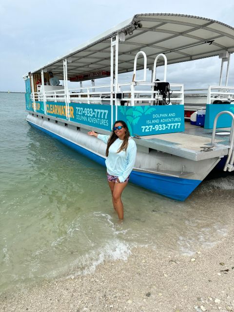 Clearwater Beach: Dolphin and Island Sandbar Boat Tour - Exploring the Sandbar