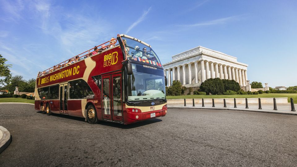 DC: Hop-On Hop-Off Sightseeing Tour by Open-top Bus - Drop-off Locations