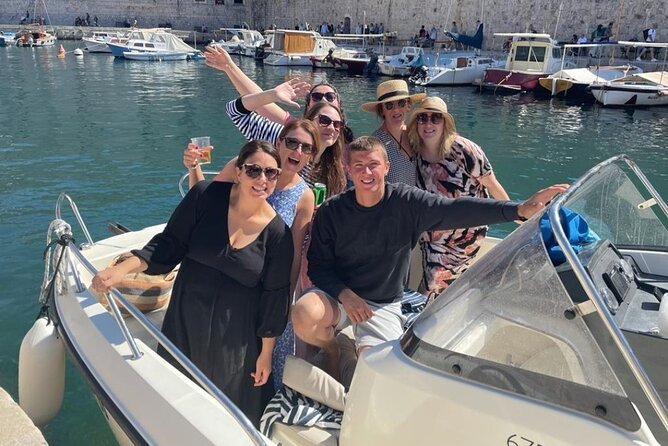 Dubrovnik Private Speedboat Tour to Elaphite Islands With Drinks - Highlights of the Tour