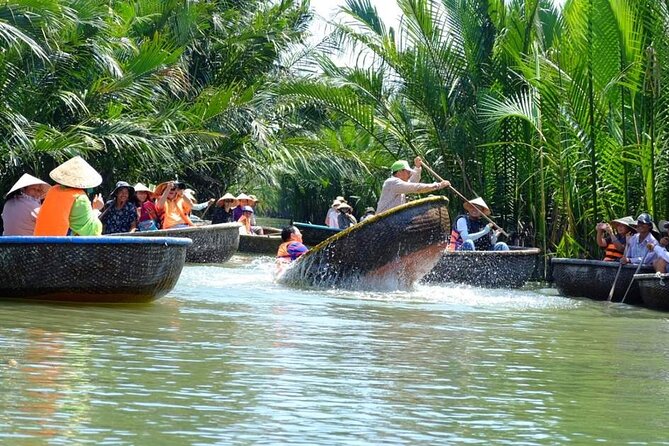 Eco Basket Boat By Bicycle and Vietnamese Set Menu - Cam Thanh Waterfront Village