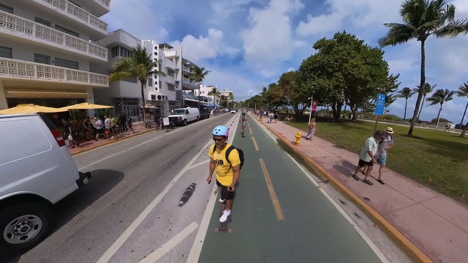 Electric Skateboarding Tours Miami Beach With Video - Photo Opportunities