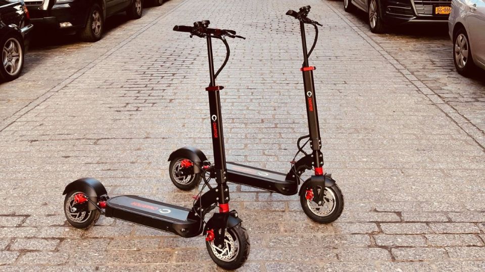 Electrical Scooter Rentals in NYC - Riding the Scooter Freely