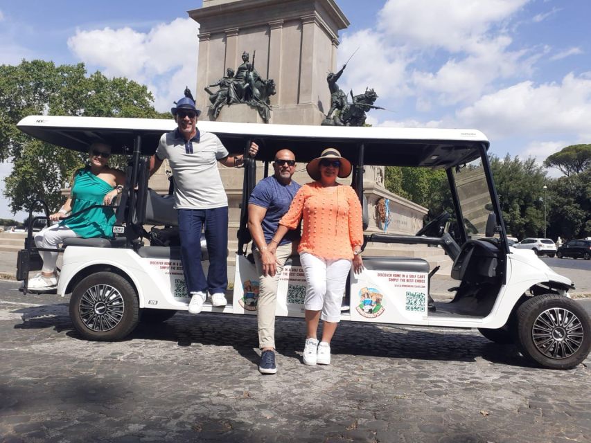 Exclusive Tour of Rome in Golf Cart for Cruisers - Transport and Expert Guide