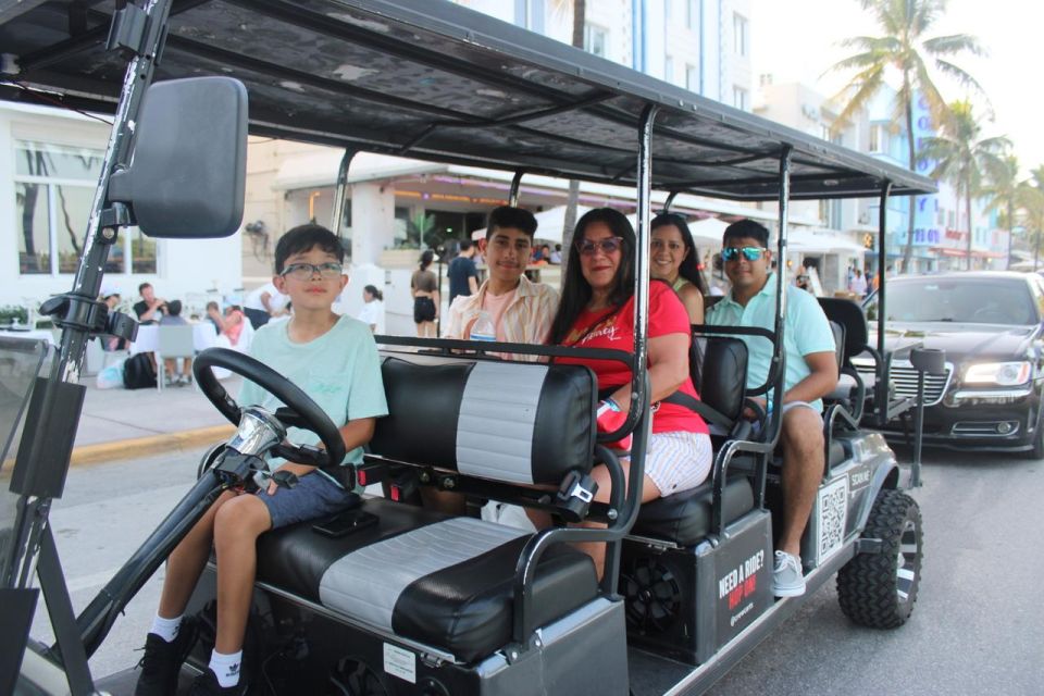 Explore South Beach, Miami : Ultimate Golf Cart Party Tour - Customizable Stops and Experiences