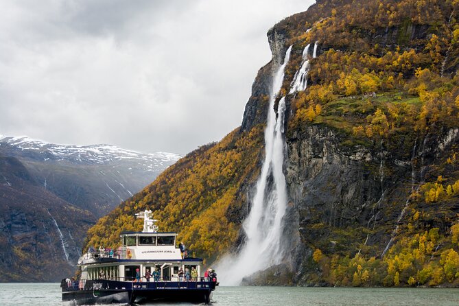 Fjord Cruise Ålesund Geiranger Fjord Round-Trip - Waterfall Highlights