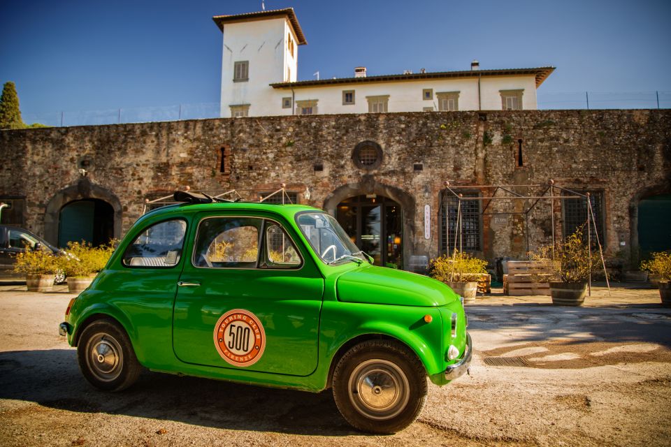 Florence Wine Tasting and Tuscan Lunch in a Vintage Fiat 500 - Booking and Pricing