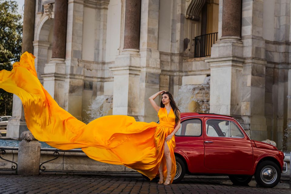 Flying Dress Rome Photoshoot - Frequently Asked Questions