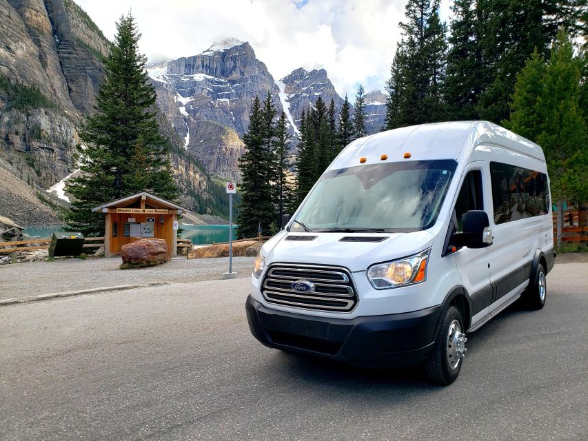 From Canmore/Banff: Sunrise at Moraine Lake - Guided Shuttle - Key Points