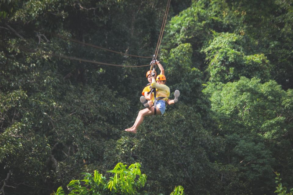 From Koh Samui: Tree Bridge Zipline and Café Experience - Preparing for the Zipline