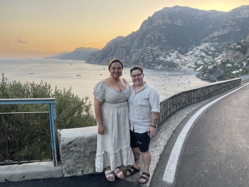 From Positano: Private Sorrento Sunset Tour - Villa Comunale Terrace Views