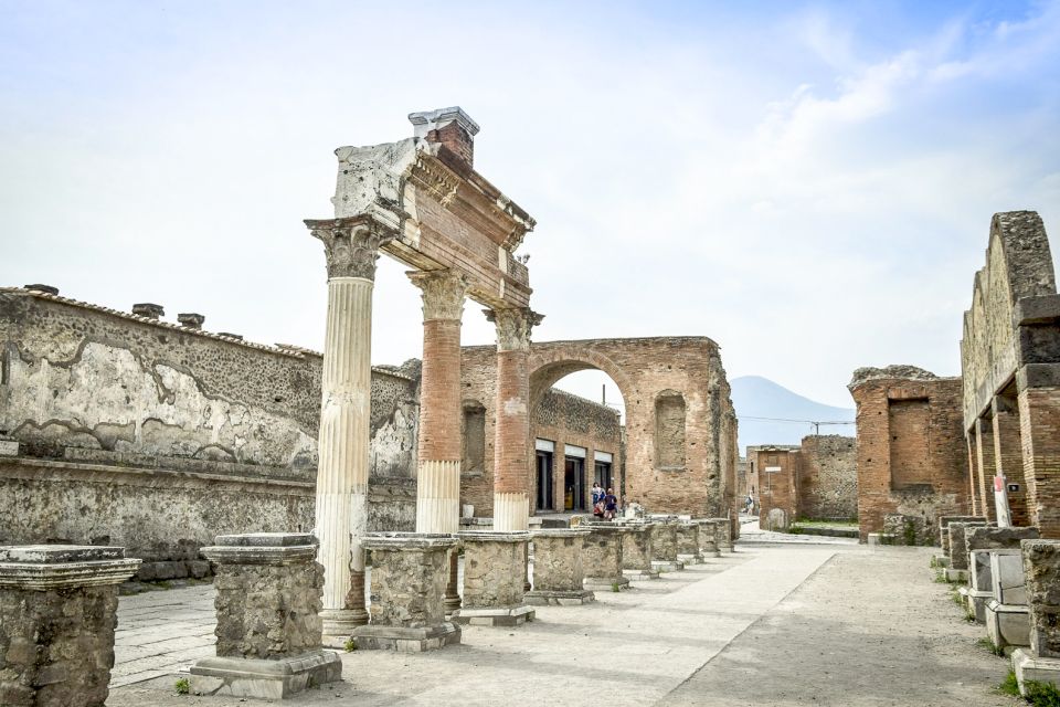 From Rome: Ruins of Pompeii Full-Day Audio Guide Tour - Roundtrip Transportation