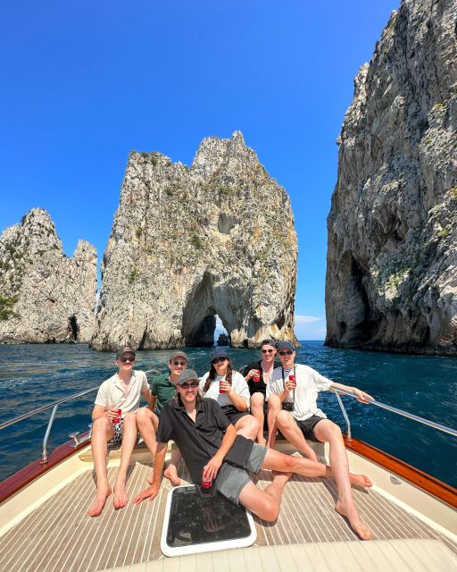 From Sorrento: Capri Boat Tour With Swimming and 3-Hour Stop - Swimming and Snorkeling in Capri