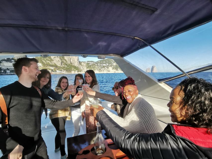 From Sorrento: Capri Boat Trip With Lunch and Drink - Mobility Considerations