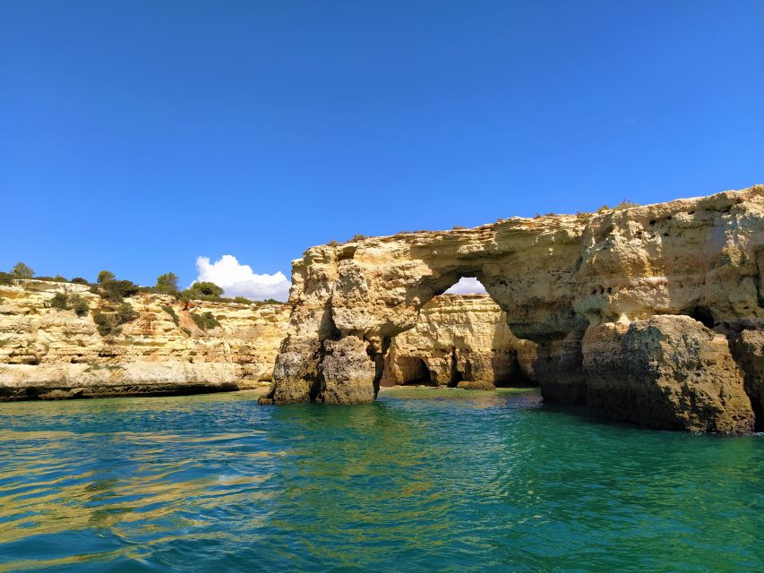 From Vilamoura: 2.5-Hour Benagil Cave and Dolphins Boat Tour - Inclusions and Exclusions