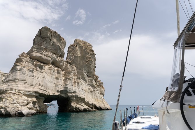 Full-Day Small-Group Cruise in Milos & Poliegos With Lunch - Stopping at Gerakas Beach