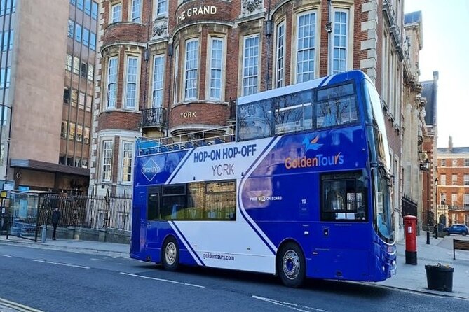 Golden Tours York Hop-On Hop-Off Open Top Bus Tour With Audio Guide - Tour Duration and Frequency