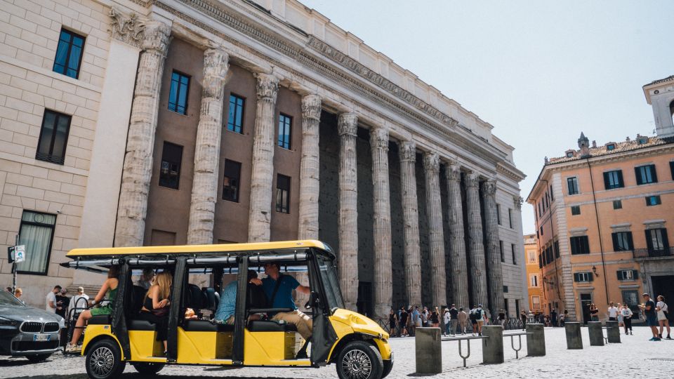 Golf Cart Driving Tour: Rome City Highlights in 2.5 Hrs - Duration and Length