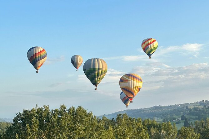Hot Air Balloon Flight Over Tuscany From Siena - Stunning Tuscan Landscape From Above