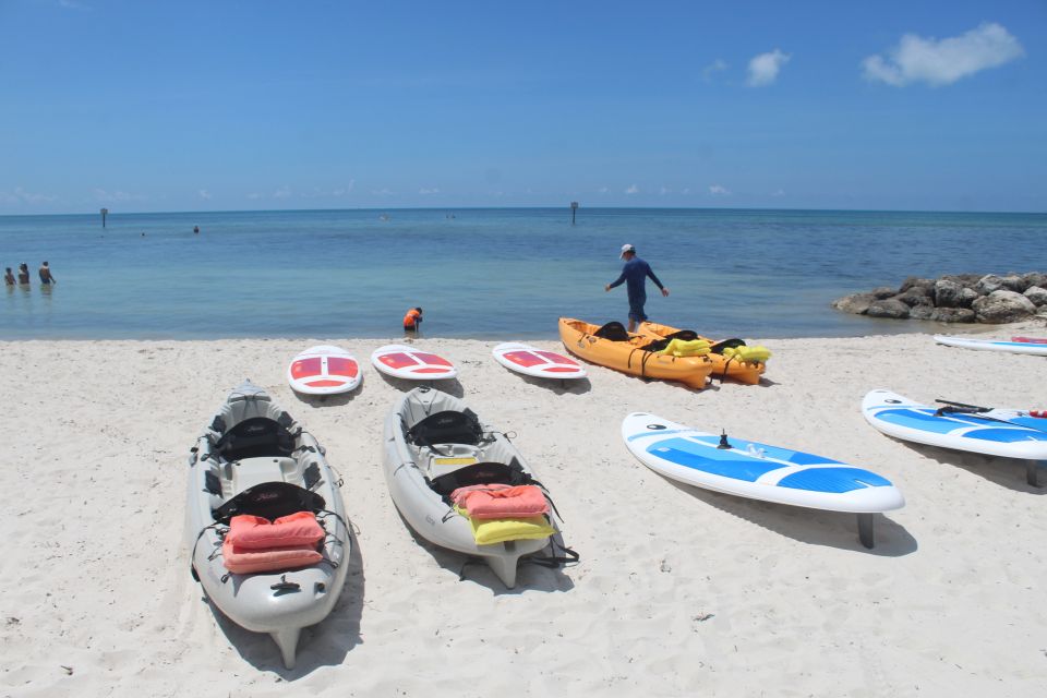 Key West: All-Day Watersports Beach Pass With Parasailing - Glass-Bottom Boat Tour Experiences