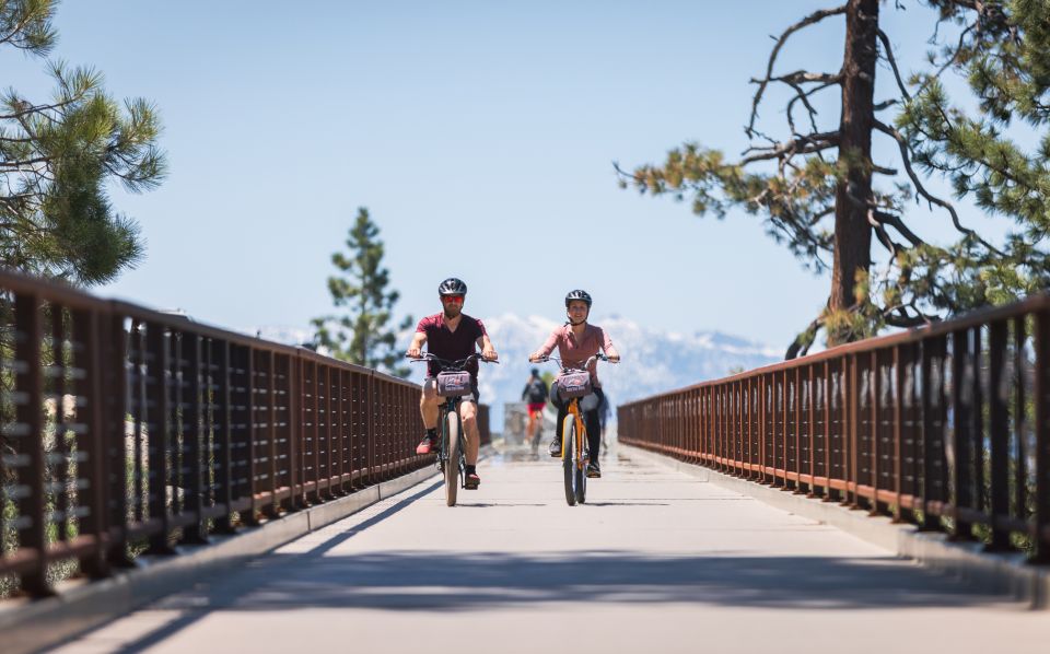 Lake Tahoe: East Shore Trail Self-Guided Electric Bike Tour - Visiting Famous Beaches and Viewpoints