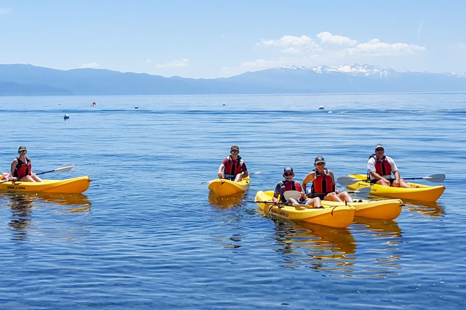 Lake Tahoe: North Shore Kayak or Paddleboard Tour - Pricing and Duration