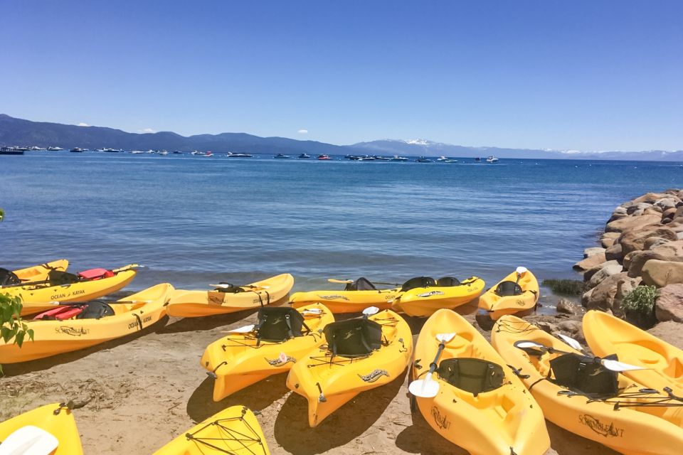 Lake Tahoe: North Shore Kayak Rental - Meeting Point and Check-In