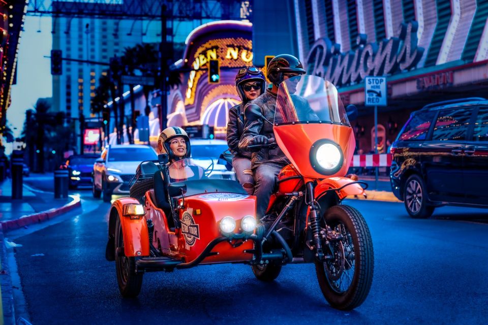 Las Vegas: Private 2-Hour Guided Sidecar Tour With Drink - Inclusions and Important Information