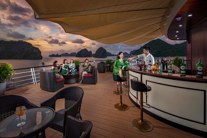 Luxury Aspira Cruise From Halong With Kayaking,Cave,Cooking Class - Cave Exploration and Sightseeing