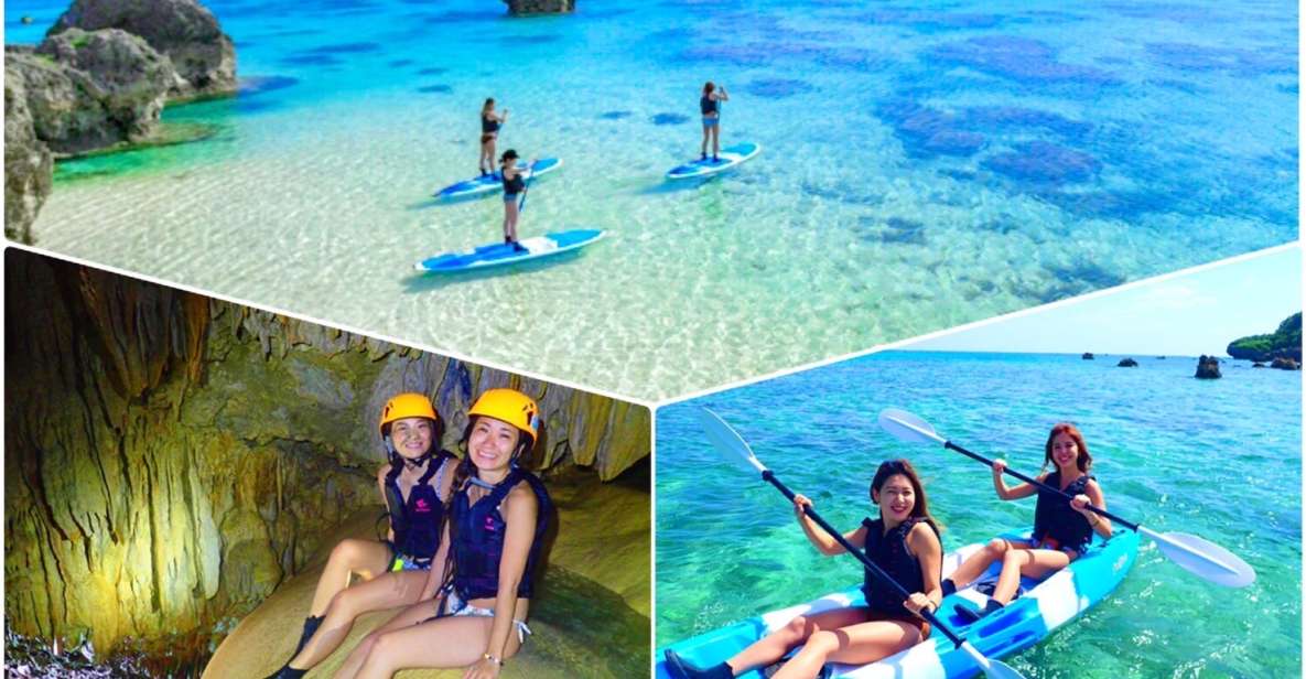 [Miyako 1 Day] Beach Stand-Up Paddleboarding & Pumpkin Limestone Caving & Canoeing - Lunch and Swimwear Requirements