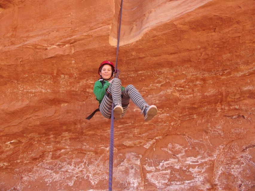 Moab: Morning or Afternoon Half-Day Rappelling Tour - Pickup and Drop-off